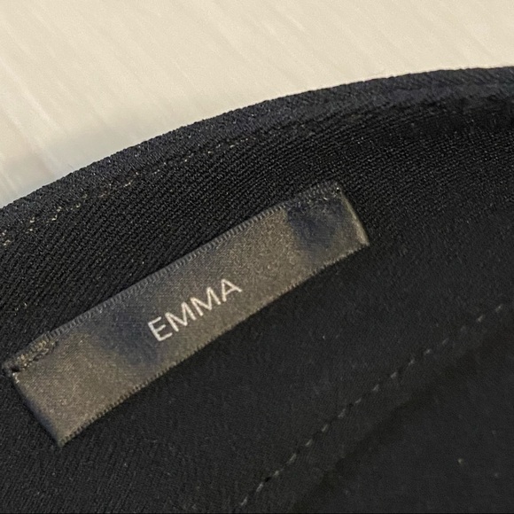 St John Caviar Emma Ankle Straight Leg Trouser Black, Size 10 - Picture 7 of 10